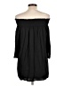 Theory 100% Silk Black 3/4 Sleeve Silk Top Size L - photo 2