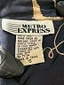 Metro Express Print Gold Short Sleeve Button-Down Shirt Size S - photo 7