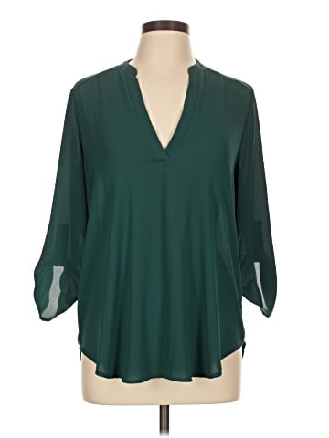 Lush 3/4 Sleeve Blouse (view 1)