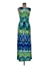 Sandra Darren Tie-dye Blue Casual Dress Size 6 - photo 1