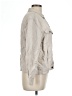 J.Jill Solid Gray Jacket Size L - photo 4