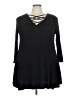 Avenue Black 3/4 Sleeve Top Size 22 Plus - photo 1