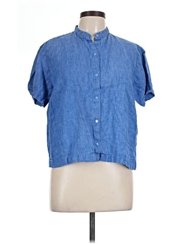 Eileen Fisher Short Sleeve Blouse (view 1)