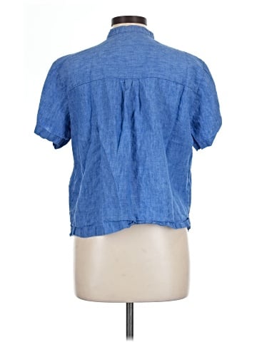 Eileen Fisher Short Sleeve Blouse (view 2)