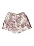 Ellandemm Paisley Burgundy Shorts Size XS - photo 2