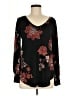 Maurices Black Long Sleeve Blouse Size M - photo 1