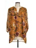DR2 Gold 3/4 Sleeve Blouse Size L - photo 1