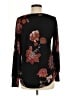 Maurices Black Long Sleeve Blouse Size M - photo 2