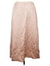 French Connection Solid Tan Formal Skirt Size L - photo 2
