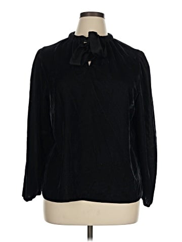 Ann Taylor Long Sleeve Blouse (view 1)
