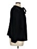 Ann Taylor 100% Polyester Black Long Sleeve Blouse Size XL - photo 4