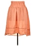 Lane Bryant 100% Polyester Solid Color Block Orange Casual Skirt Size 14 - 16 Plus - photo 1