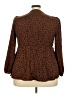 BLOOMCHIC Brown Long Sleeve Blouse Size 18 - 20 - photo 2