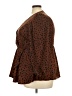 BLOOMCHIC Brown Long Sleeve Blouse Size 18 - 20 - photo 5