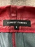 Almost Famous 100% Polyester Burgundy Casual Pants Size S - photo 4