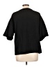 Forever 21 Solid Black 3/4 Sleeve T-Shirt Size L - photo 2