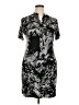 INTERMISSION Graphic Gray Cocktail Dress Size 14 - photo 1