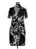 INTERMISSION Graphic Gray Cocktail Dress Size 14 - photo 2