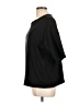 Forever 21 Solid Black 3/4 Sleeve T-Shirt Size L - photo 5