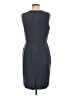 Ann Taylor LOFT Solid Gray Cocktail Dress Size 10 - photo 2