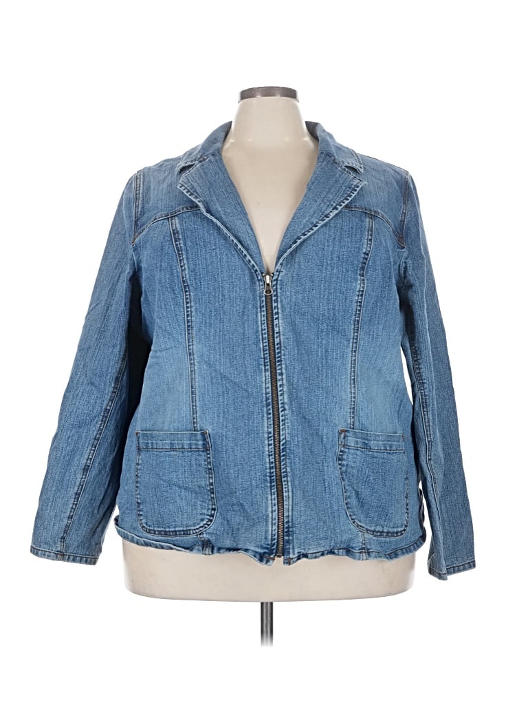 Pre-owned Venezia Denim Jacket In Blue