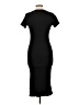 Cotton On Solid Black Casual Dress Size L - photo 2