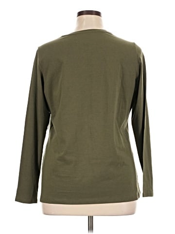 Lord & Taylor 3/4 Sleeve T-Shirt (view 2)