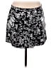 Nanette Lepore Graphic Black Silk Skirt Size 8 - photo 1