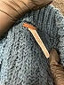 Free People Blue Pullover Sweater Size S - photo 7