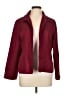 Chico's Chevron-herringbone Burgundy Blazer Size Lg (2) - photo 1