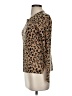 J.Crew 100% Cashmere Animal Print Brown Cashmere Pullover Sweater Size XS - photo 5