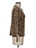 J.Crew 100% Cashmere Animal Print Brown Cashmere Pullover Sweater Size XS - photo 4