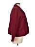 Chico's Chevron-herringbone Burgundy Blazer Size Lg (2) - photo 4