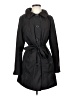 Dennis by Dennis Basso 100% Polyester Black Trenchcoat Size S - photo 1