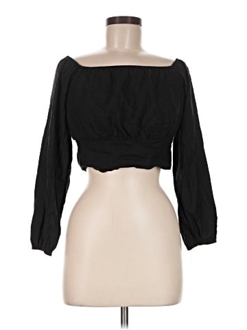 Bershka 3/4 Sleeve Top (view 1)