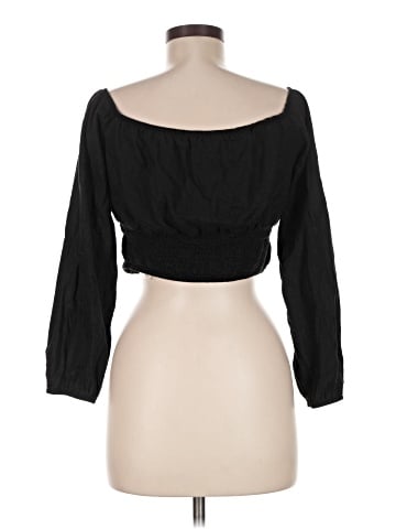 Bershka 3/4 Sleeve Top (view 2)