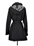 Dennis by Dennis Basso 100% Polyester Black Trenchcoat Size S - photo 2