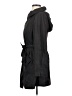 Dennis by Dennis Basso 100% Polyester Black Trenchcoat Size S - photo 5