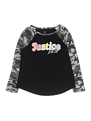 Justice 3/4 Sleeve T-Shirt (view 1)
