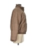 Shein 100% Polyester Solid Brown Jacket Size 6 - photo 4