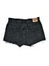Levi's 100% Cotton Black Denim Shorts Size 32 waist - photo 2