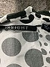 Insight 100% Rayon Polka Dots Black Long Sleeve Blouse Size M - photo 7