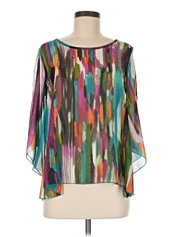 Romeo & Juliet Couture 3/4 Sleeve Blouse (view 1)