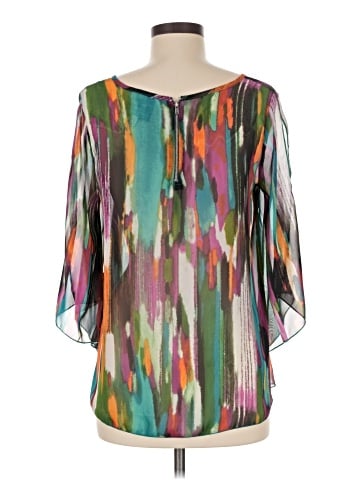 Romeo & Juliet Couture 3/4 Sleeve Blouse (view 2)