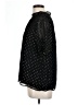 J.Crew Polka Dots Black Short Sleeve Blouse Size L - photo 5
