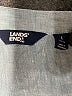 Lands' End Blue Long Sleeve Blouse Size L - photo 7