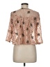 Zara Basic Pink 3/4 Sleeve Blouse Size M - photo 2