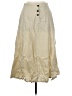 First Love Solid Tan Casual Skirt Size M - photo 1