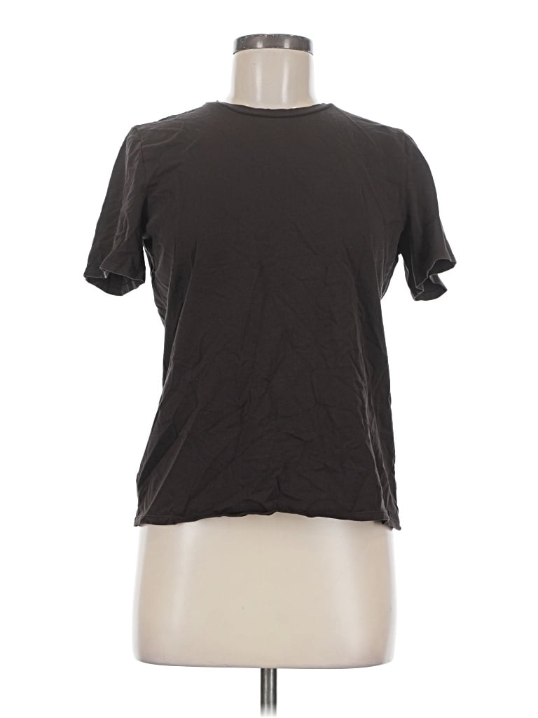 Pre-owned Lululemon Athletica Short Sleeve T-shirt In Brown
