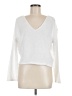 SO 100% Polyester White Pullover Sweater Size M - photo 1